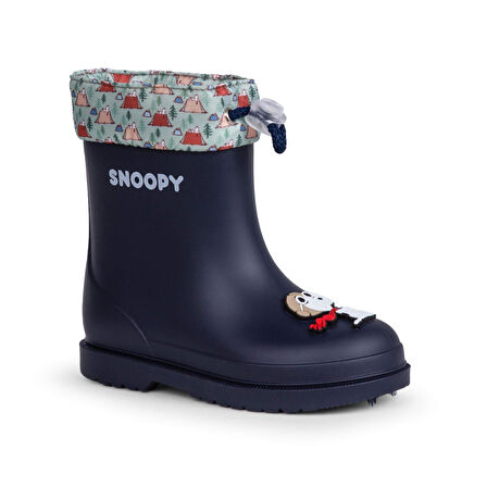 Igor W10277 Bimbi Snoopy Yağmur Çizmesi Lacivert