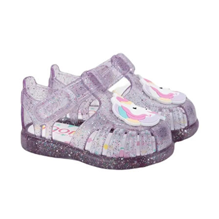 Igor Çocuk Sandaleti Tobby Unıcorno Mauve Glıtter S10341-352 