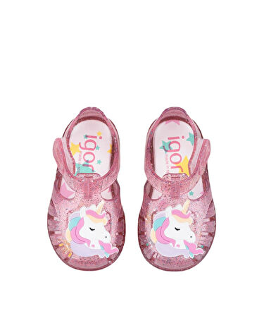 Igor S10341-387 Tobby Unicornio Kız Çocuk Sandalet