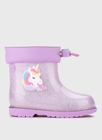 Igor Lila Bebek Yağmur Botu BIMBI UNICORNIO GLITTER