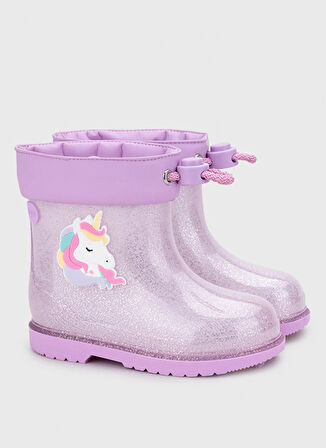 Igor Lila Bebek Yağmur Botu BIMBI UNICORNIO GLITTER