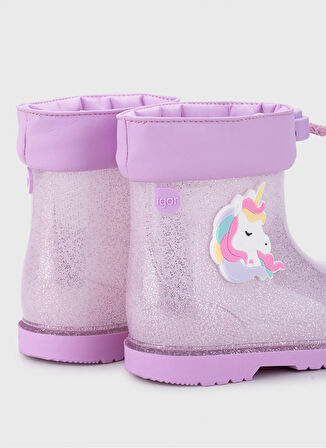 Igor Lila Bebek Yağmur Botu BIMBI UNICORNIO GLITTER