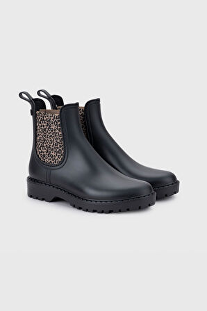 Igor Trak Basic Leo Kadın Yağmur Botu - Siyah Leopar W10331-002