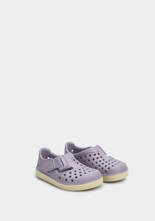Mor Kız Çocuk Slip-On