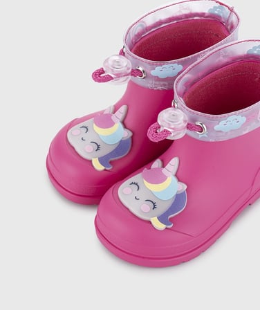 IGOR W10359 Mendi Unicornio Çocuk Bot / Fuşya