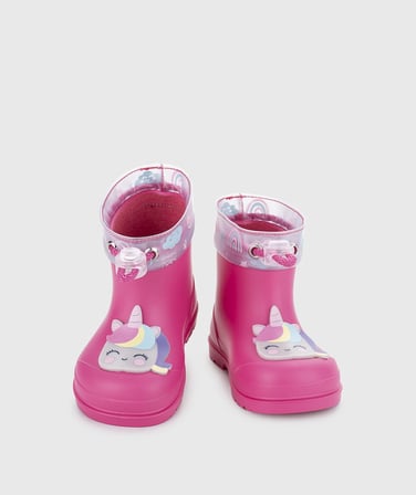 IGOR W10359 Mendi Unicornio Çocuk Bot / Fuşya