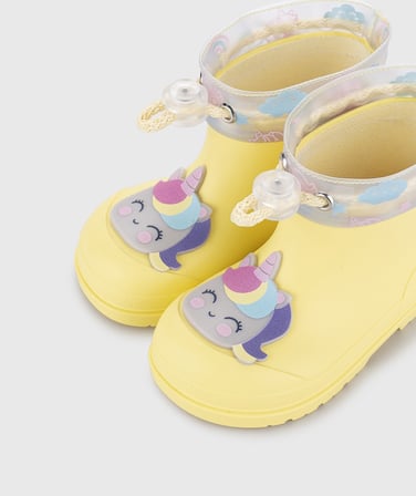 IGOR W10359 Mendi Unicornio Çocuk Bot / Sarı