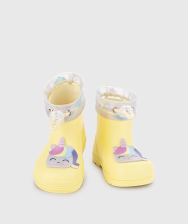 IGOR W10359 Mendi Unicornio Çocuk Bot / Sarı
