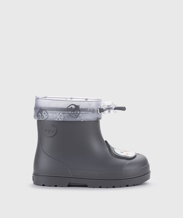 Igor W10362 Mendi Pinguino Antracita Antrasit Çocuk Yağmur Çizmesi