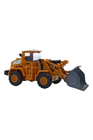 Yaratıcılığı Güçlendiren Oyuncak Dozer 13cm.: Metal Uç ve Sürtmeli Özellikleriyle Göz Kamaştırıyor 