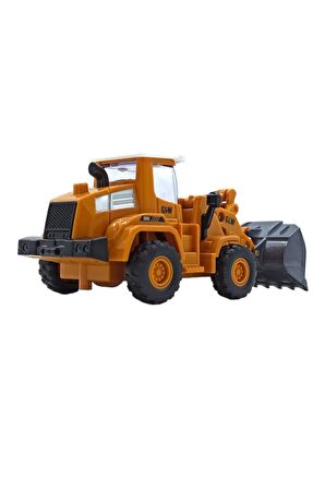 Yaratıcılığı Güçlendiren Oyuncak Dozer 13cm.: Metal Uç ve Sürtmeli Özellikleriyle Göz Kamaştırıyor 