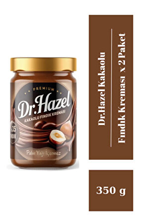 Drhazel Kakaolu Fındık Kreması 350 gr x 2 Paket