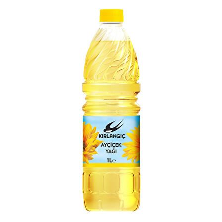 Kırlangıç Ayçiçek Yağı 1 lt x 2 Adet