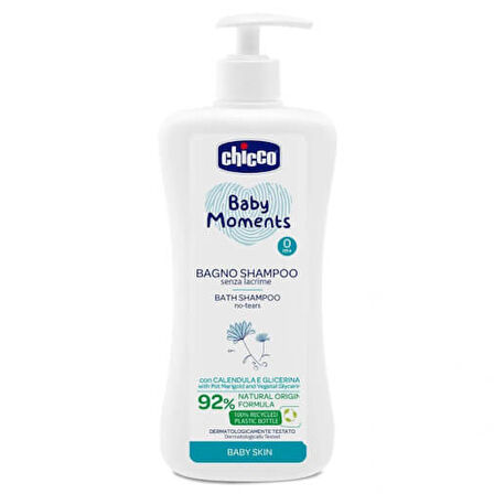 Chicco Baby Moments Bebek Saç ve Vücut Şampuanı 750ml