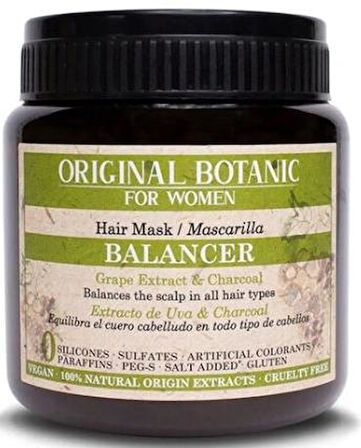 Original Botanic Derinlemesine Vegan Temizleme Maskesi Kadın 250 ml