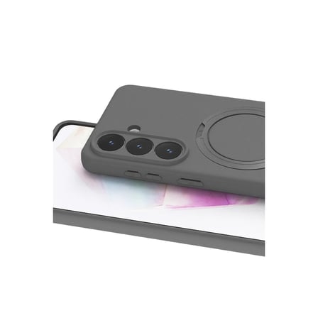 Samsung Galaxy S26 Plus Regal Magsafe Standlı Kapak - Titan Gri