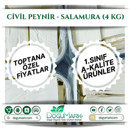 DoğuMark - Civil Peynir - Salamura (4 Kg)