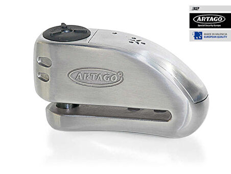 ARTAGO 32S S.R.A. SINIFI ALARMLI DİSK KİLİDİ 15mm. PİM