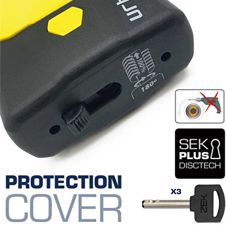 URBAN SECURITY 15MM SRA ÇOK AMAÇLI KİLİT U8K