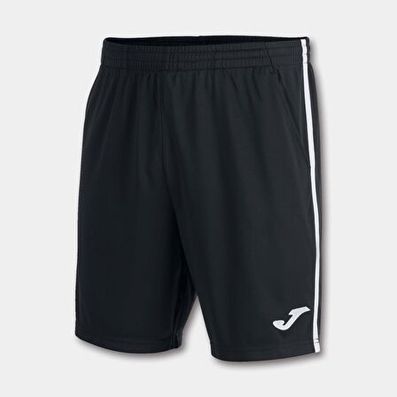 Joma 102252,102 Open III Bermuda Erkek Siyah Tenis Şort