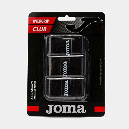 Joma 4007481 Club Cushion 3'lü Overgrip Siyah