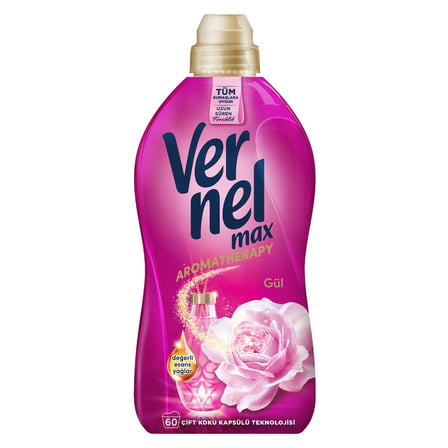 Vernel Max Aromatherapy 1440 ml Gül x 4 Adet