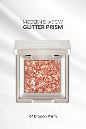 Topaklanmayan El Yapımı Holografik Simli Far Modern Shadow Glitter Prism (No.4 Dragon Prism)