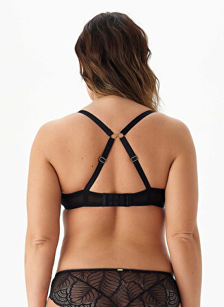 Selmark Siyah Balenli Sütyen 10517