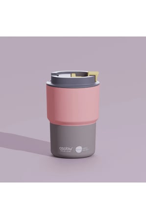 Coffee Express Tumbler - Pastel Peach