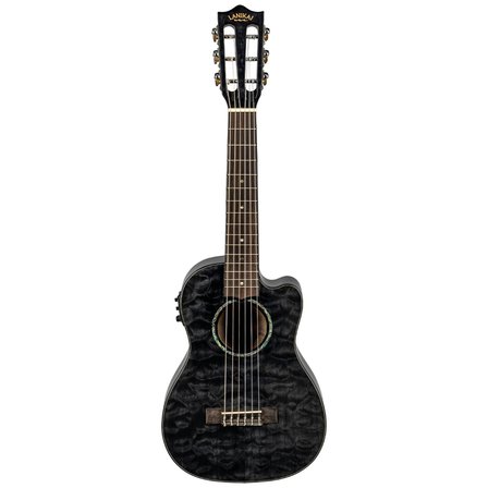 Lanikai QM-BKCEG Quilted Maple Guitalele