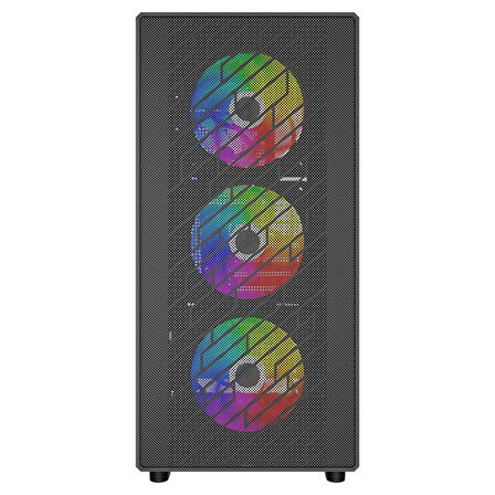 LYSERG PB A600B RGB Kasa Amd Ryzen 5 5600 16 GB Ram 500 GB SSD Asus Dual RTX 4060 W11 + 27" Monitör