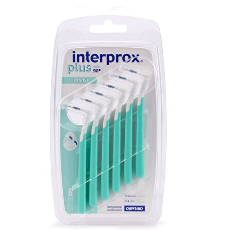 Interprox Plus Micro 0.9mm Arayüz Fırçası 6 Adet YEŞİL