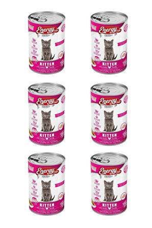 Tavuklu Yavru Yaş Kedi Maması 400 G Özel Koli 6 Adet