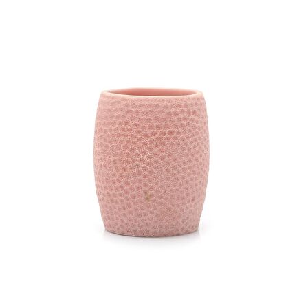 KALEMLİK PEMBE PETEK OFİS GERECİ 8X8X10CM 400ML