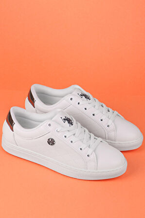 U.S. Polo Assn. Tiggy Cilt Rahat Taban Kadın Sneaker