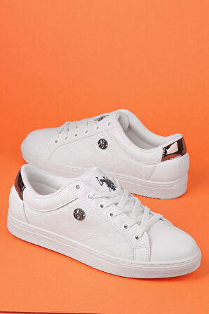 U.S. Polo Assn. Tiggy Cilt Rahat Taban Kadın Sneaker