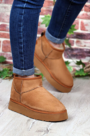 Pierre Cardın 52709 UG Kısa Süet Kürklü Spor Kadın Bot