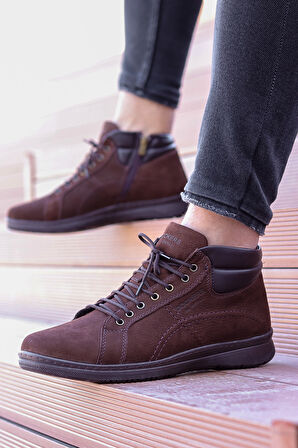 Dockers 088 Hakiki Deri Fermuarlı Kısa Erkek Bot