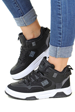 M.P. Waved Bilekli Cilt Unisex Spor Ayakkabı