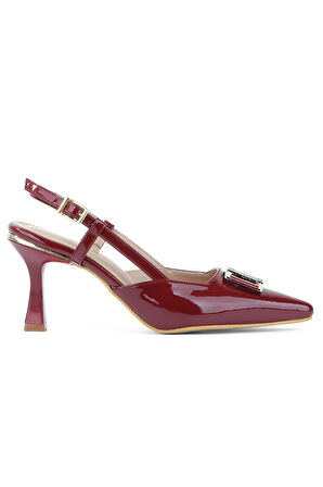 Pierre Cardin 54707 Logolu 4 Cm Topuklu Kadın Ayakkabı
