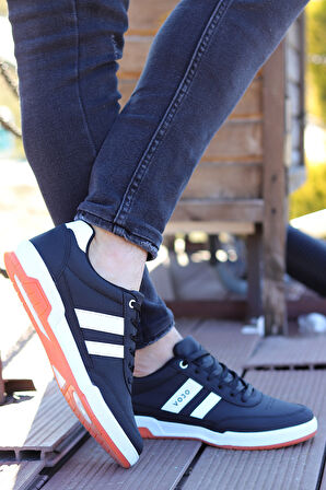 Vojo Gen 5 Rahat Taban Cilt Erkek Sneker Spor Ayakkabı