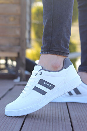 Vojo Gen 5 Rahat Taban Cilt Erkek Sneker Spor Ayakkabı