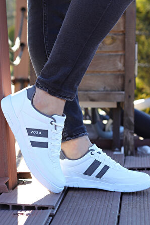Vojo Gen 5 Rahat Taban Cilt Erkek Sneker Spor Ayakkabı