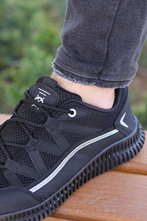 Vojo Zigzag Rahat Taban Erkek Sneaker Spor Ayakkabı