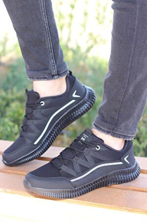 Vojo Zigzag Rahat Taban Erkek Sneaker Spor Ayakkabı