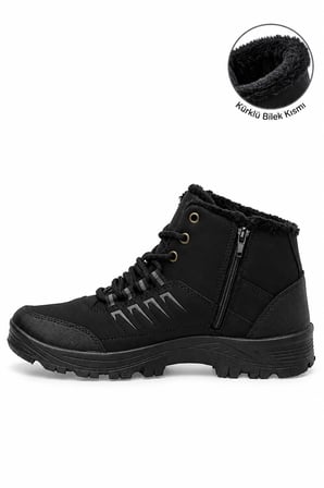 Vojo Fix İçi Tüylü Fermuarlı Günlük Outdoor Erkek Bot