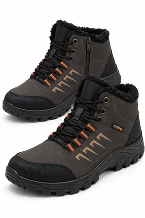 Vojo Fix İçi Tüylü Fermuarlı Günlük Outdoor Erkek Bot
