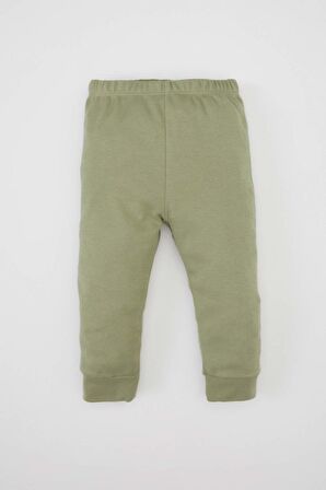 DeFacto Erkek Bebek Kaplan Baskılı Kısa Kollu Penye Pijama Takımı C0732A524SMKH271