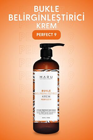 Maru Bukle Belirginleştirici & Kıvırcık Saçlara Özel Durulanmayan Saç Bakım Kremi 750 ml