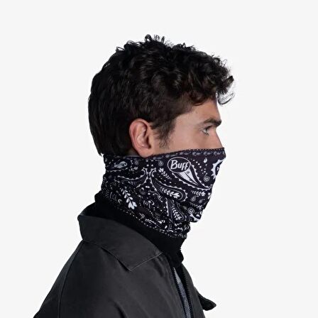 Buff Polar New Cashmere Black Bandana